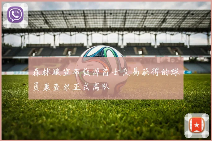 森林狼宣布裁掉爵士交易获得的球员康查尔正式离队