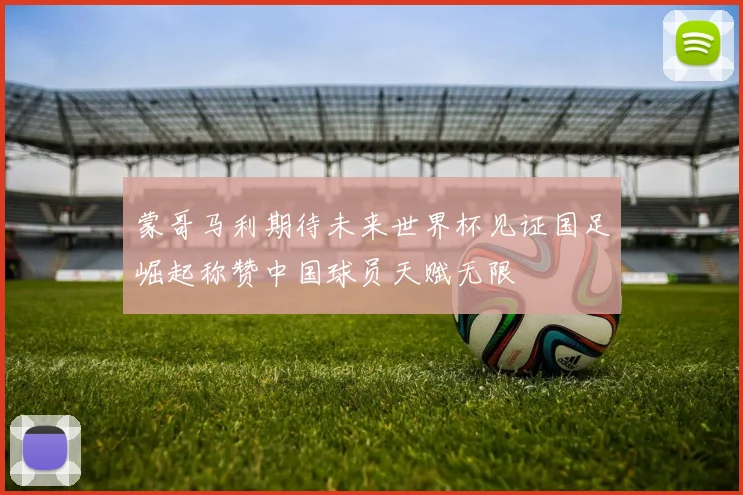 蒙哥马利期待未来世界杯见证国足崛起称赞中国球员天赋无限